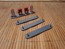 WIKING kl. Tankstelle, Verkehrsinsel, CS 1283/4, CS 1256