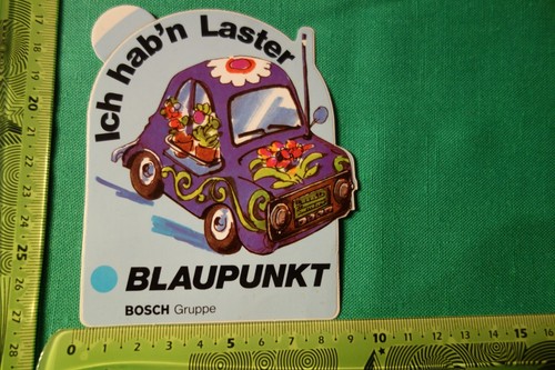 Alter aufkleber blaupunkt - aufkleber,