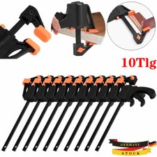 10x Einhandzwinge Schnellspannzwinge Set Schraubzwinge Spreizzwinge Spannzwinge