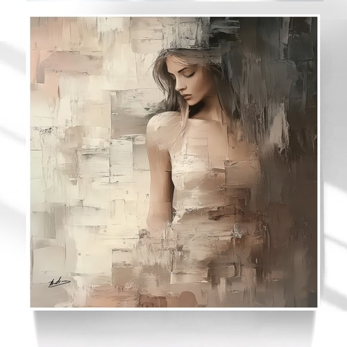 Leinwand bild erotik frau - bild,