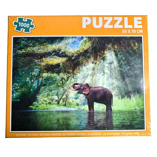 Puzzle 000 teile - , elefant