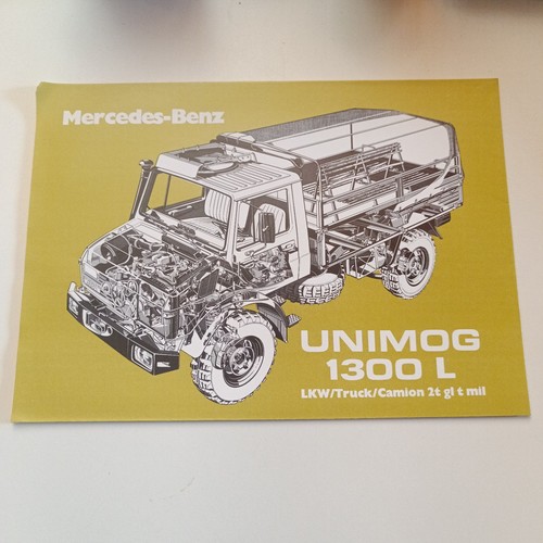 Original prospekt unimog 1300 - prospekt,