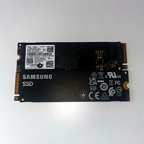 Samsung pm981 256 - 2x,