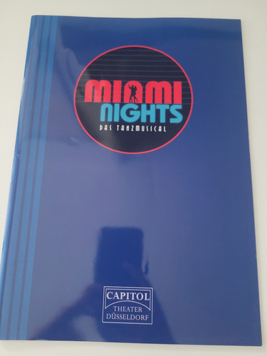 Programmheft miami nights - programmheft, 2003