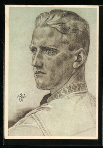 Künstler willrich - künstler-ak,
