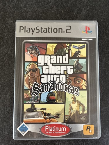 Gta san andreas ps2 platinum - san,