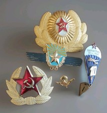 UDSSR, Abzeichen Konvolut / Fallschirmjäger / Deßant-ВДВ