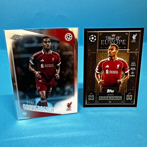 Gravenberch topps liverpool - topps, fc