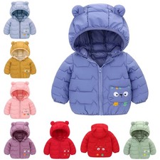 Babys Jungen Mädchen Oberbekleidung Warm Kapuzenjacke Alltagskleidung Lässig