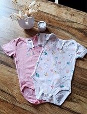 2er Set Baby Kurzarm Body