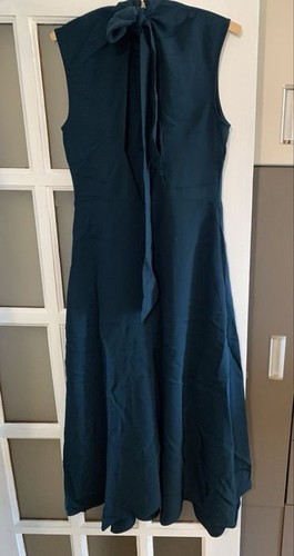 Women dress navy leather - women,