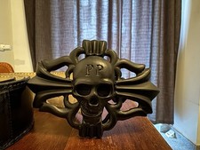 Exklusiver Philipp Plein Aal-Leder Gürtel