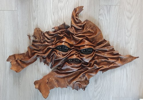 Bild wanddeko lederbild - bild,, wanddeko,