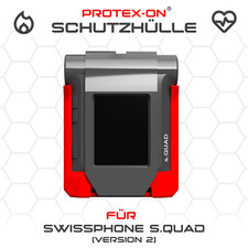 Swissphone s.QUAD Meldertasche / Holster / Gürtelclip Feuerwehr (Version 2)