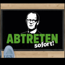 F-Fritz Abtreten Sofort Abtreter Fußmatte Fußabtreter Türvorleger 50x35 cm