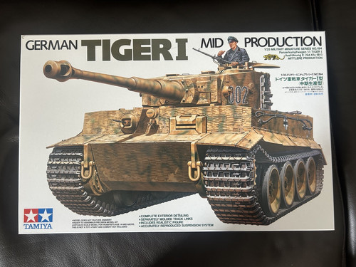 Tiger panzer 35 bausatz - tiger, 1