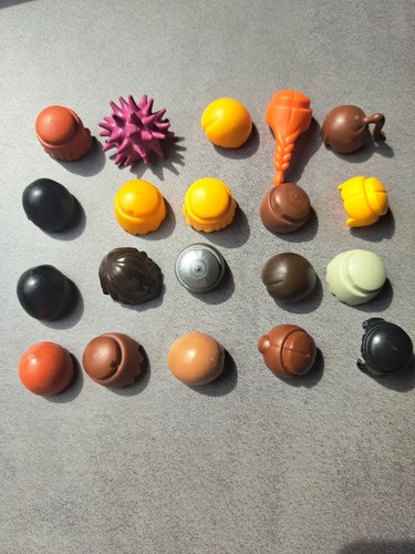 Playmobil zubehör 20x haare - |,