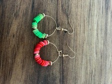 Unsere Weihnachtsohringe Weihnachtsohrringe Handemade