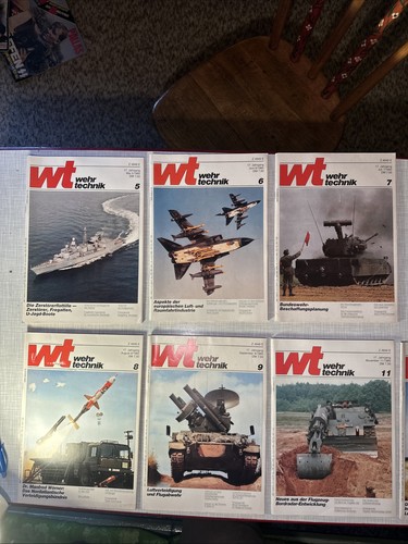 Wehrtechnik 1985 konvolut - wehrtechnik,