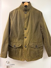 Barbour Wachsjacke Luz Olivgrün Herren Größe S – Guter Zustand