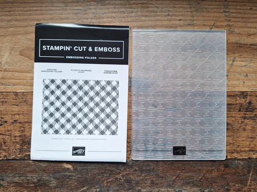Stampin prägefolder - stampin', up!