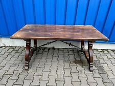 SEHR SCHÖNER GROSSER BAROCKTISCH BAROCK ESSTISCH NUSSBAUM MASSIV 18 TES JH