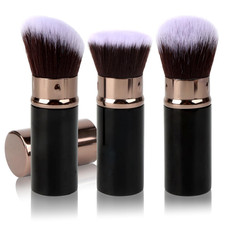 Einziehbare make pinsel set - einziehbare, make-up-pinsel