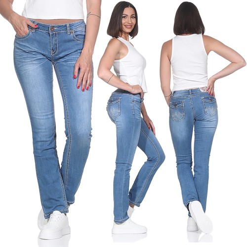 Damen jeans hose hüftjeans - hose,