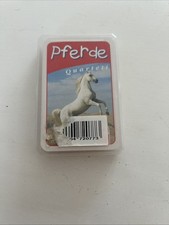 Quartett, Kartenspiel diverse. Thema PFERDE. Komplette Spiele