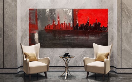 Acryl bilder handgemalt - acryl,