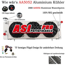 3 Reihe Kühler & Lüfter Für