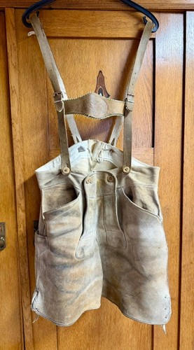 Vintage trachten lederhose - trachten,