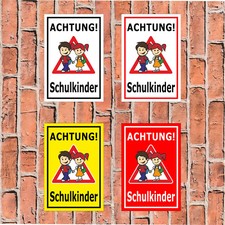 Schild - Achtung! Schulkinder