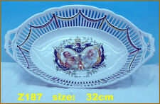 1 wk Reich Militaria Porzellan Teller Schale Kaiser Franz & Friedrich Z187