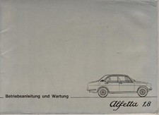 ALFA ROMEO ALFETTA 1.8