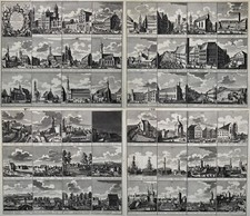 Augsburg Original Kupferstich Weyermann Seutter 1742