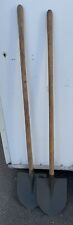 2 x Bundeswehr Schaufel Frankfurter Form Spitzschaufel Spaten BW  NEU Qualität