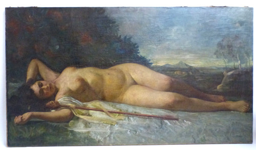 ölgemälde liegender - Ölgemälde,