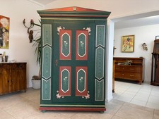 Originaler Handbemalter Bauernschrank Dielenschrank Bauernstube G1870