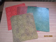 8 Stanzbogen "Blütensterne"