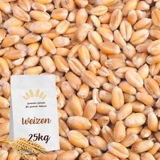 Weizen Futterweizen Geflügelfutter Hühnerfutter Vogelfutter Körner Hühner 25kg