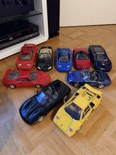 Auto Modelle Set 9 Stk. 1:18 Bburago Maisto Lamborghini Ferrari Chevrolet
