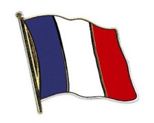 Frankreich Flaggen Pin -