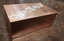 99% Cu.129x80x50 mm Kupfer