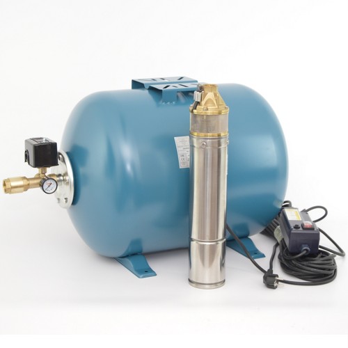 Hauswasserwerk 100l mit - 100l,