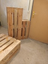 palettenbett 90x200 Braun guter Zustand 