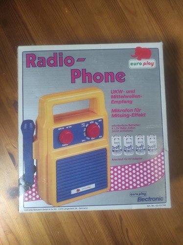 Vintage sing radio phone - sing,
