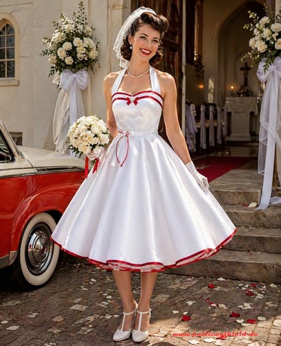 50er jahre brautkleid zum - jahre,