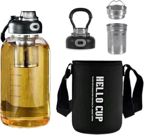 Trinkflasche glas flasche mit - trinkflasche,