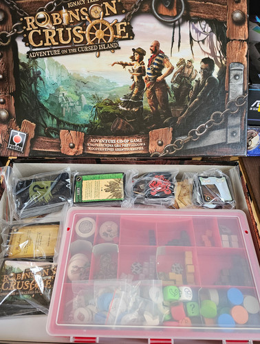 Brettspiel robinson crusoe - brettspiel,
